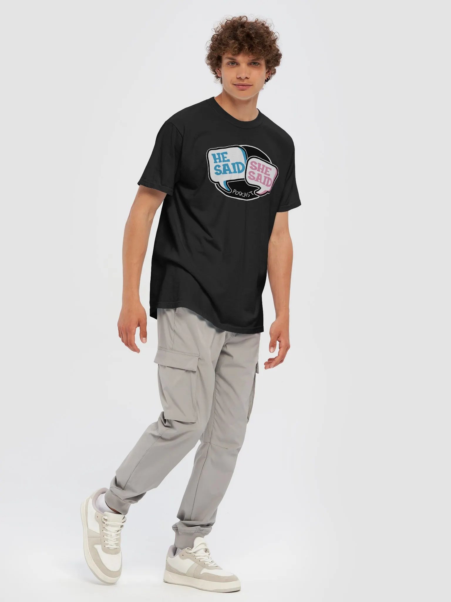 He Said, She Said Podcast Tee product image (3)