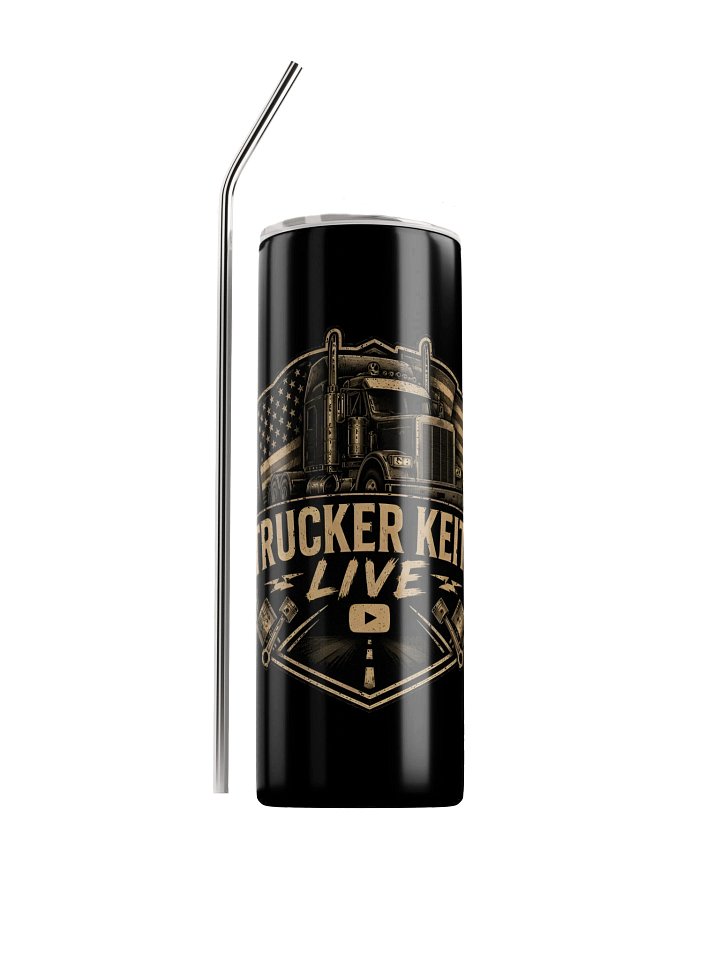 Trucker Keith Live Semi-Truck Tumbler product image (1)
