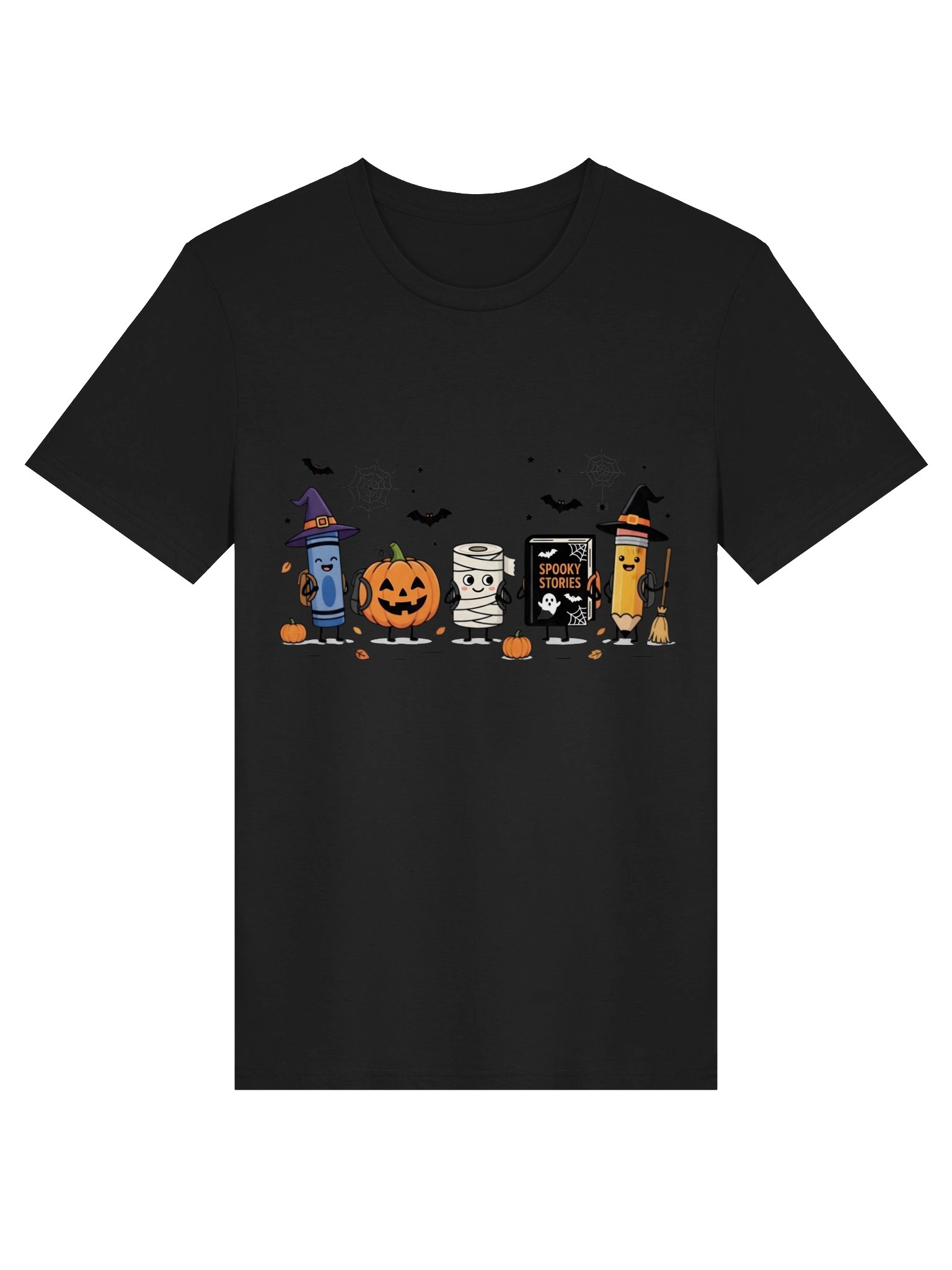 Cute Halloween T-Shirt | Spooky Witch Graphic Tee | Halloween Party Shirt | Ghost Pumpkin Shirt product image (4)