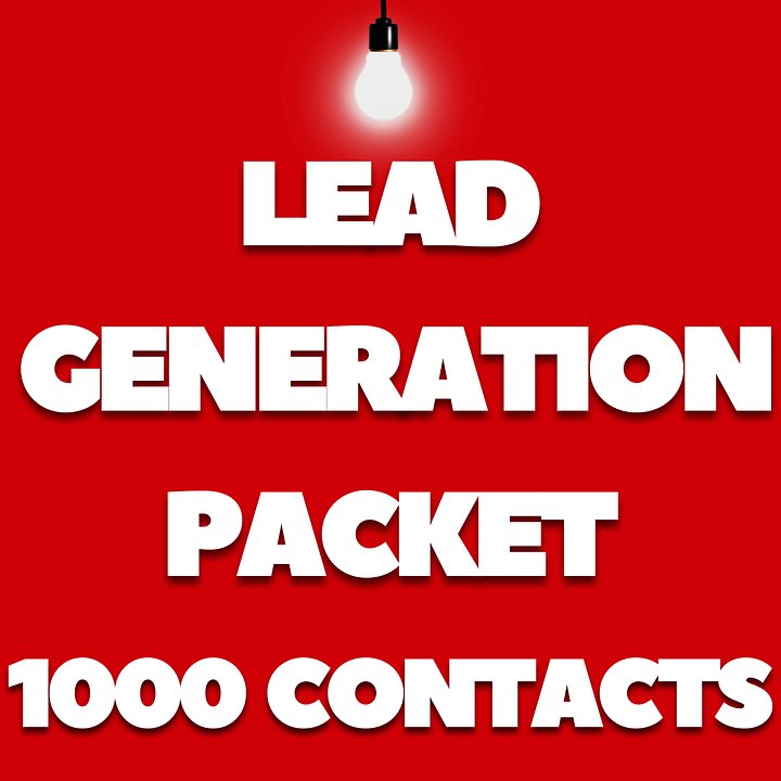 lead generation packet - 1000 contacts product image (1)