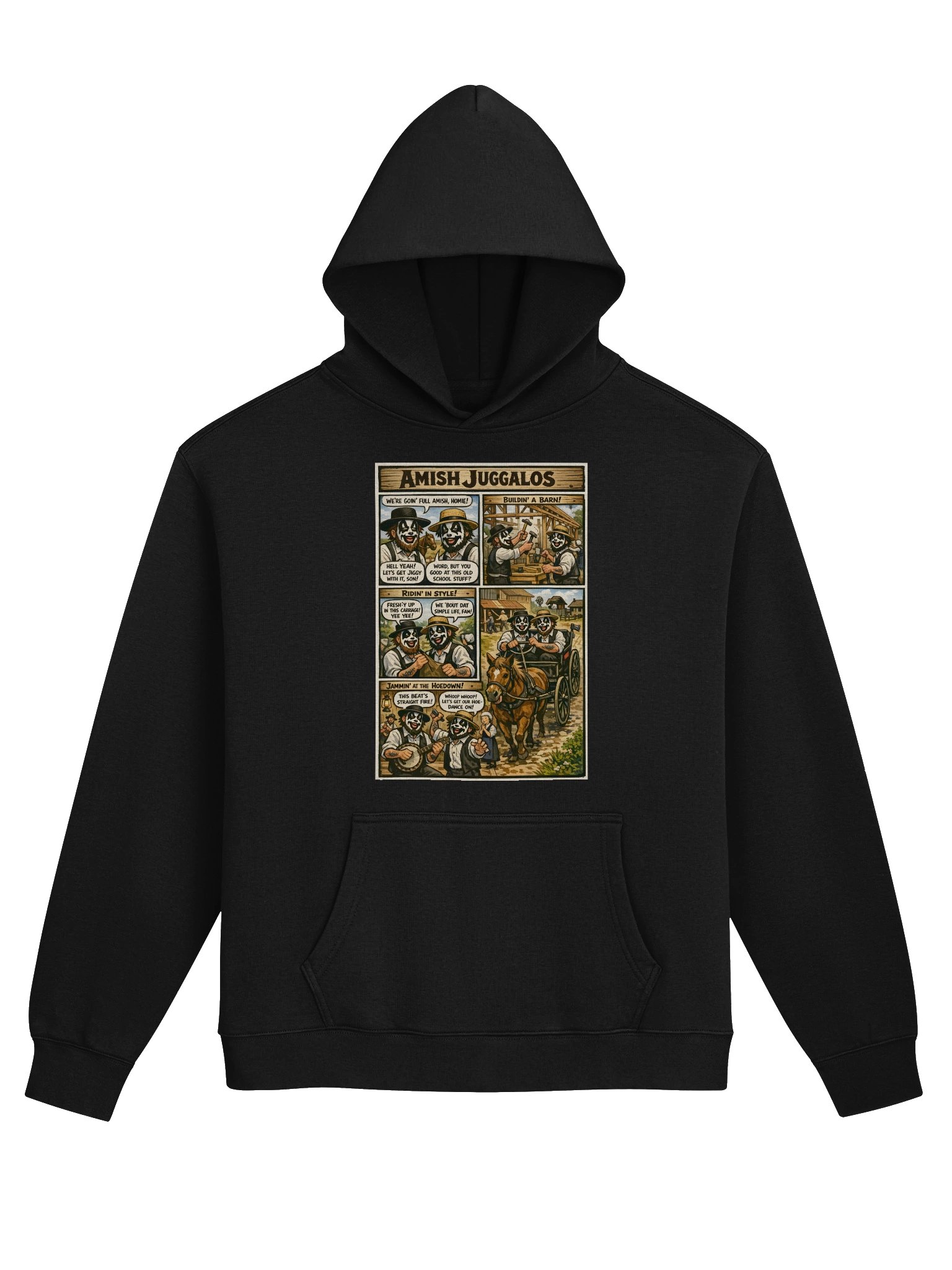 🐴 Amish Juggalos Hoodie product image (1)