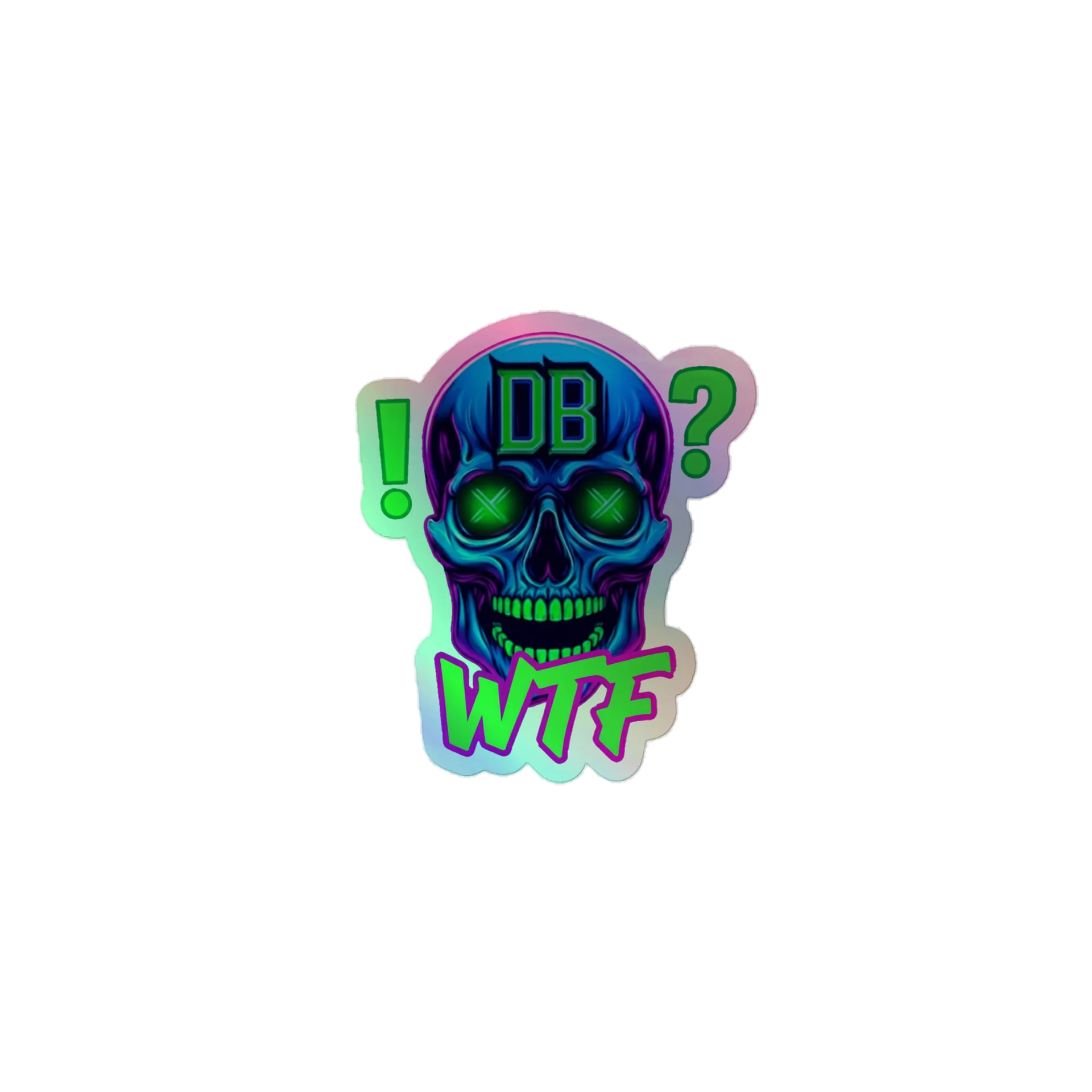 "WTF" Die-Cut Sticker product image (1)