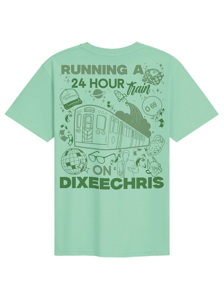 24hr Train Tee - Green product image (1)