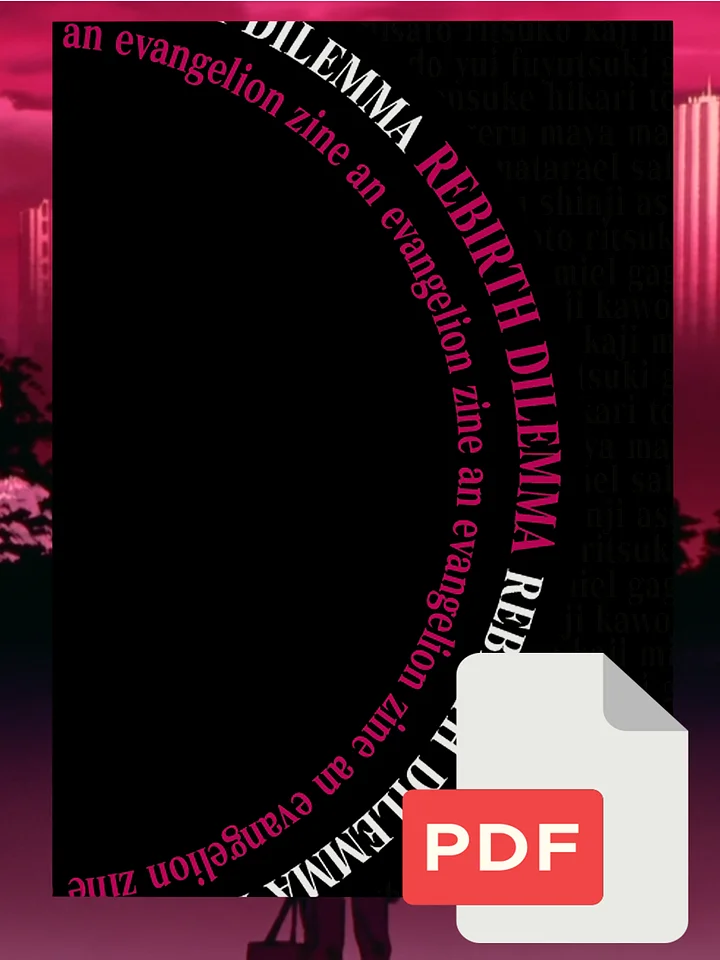 Rebirth Dilemma: An Evangelion Fanzine (PDF) product image (1)