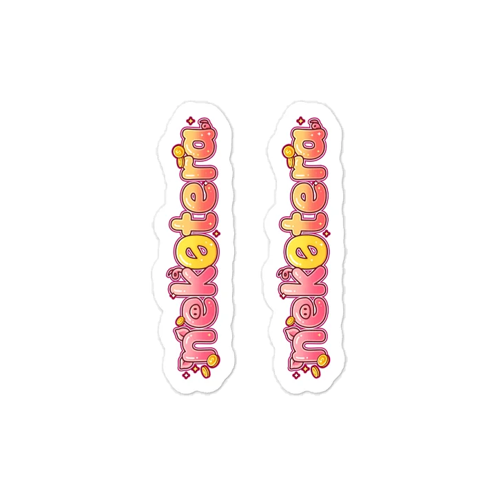 ꒰Sticker Logo 2꒱ ⋯ nek0tera Logo Text product image (1)