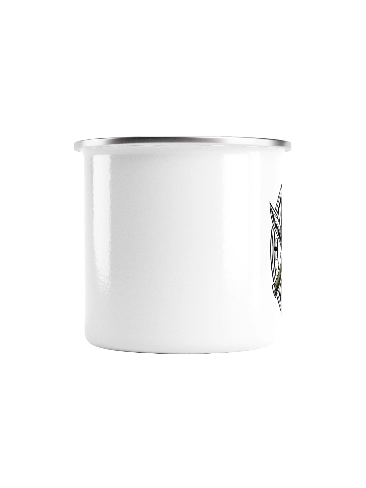 Tactical EDC Camp Mug – Stainless Steel Enamel Coffee Cup for Outdoor & Survival Enthusiasts product image (3)
