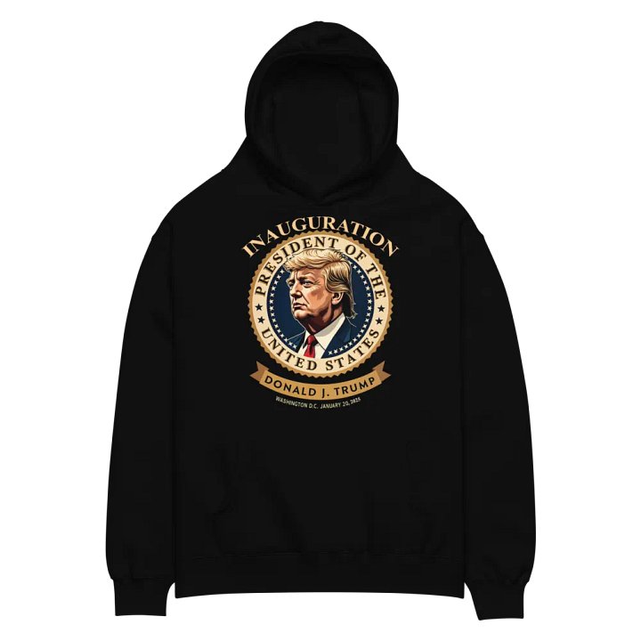 Donald J. Trump Presidential Inauguration Oversized Hoodie product image (4)