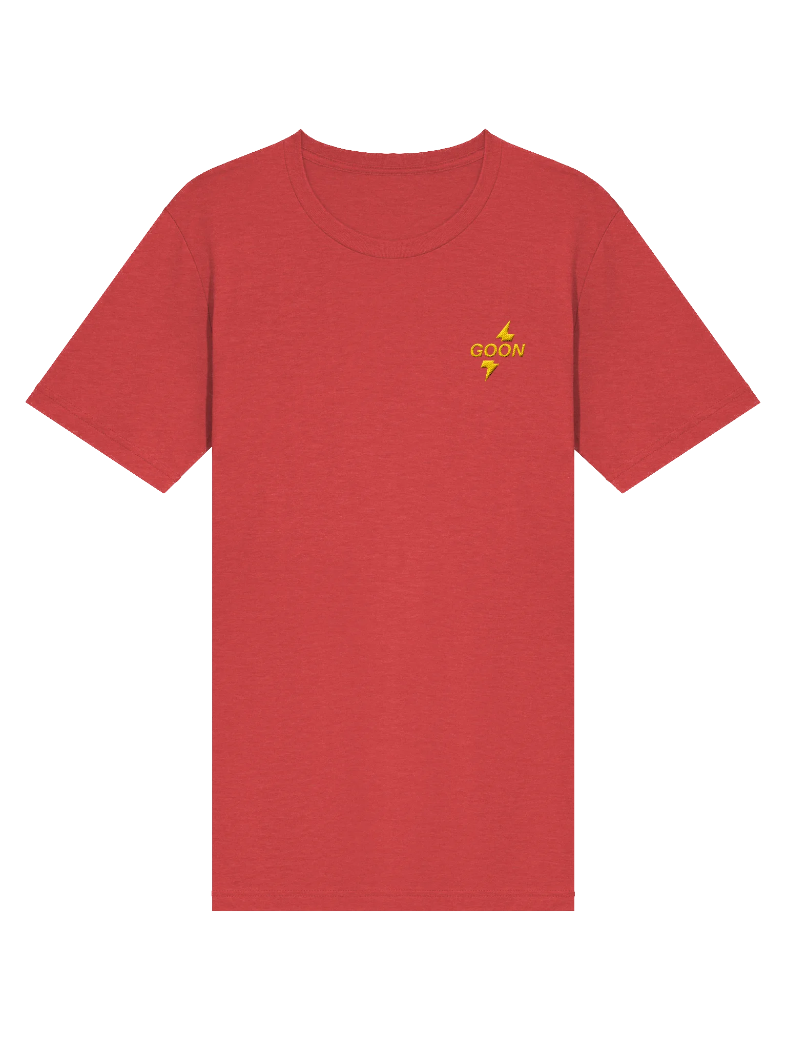 Goon Bolt Short Sleeve T-Shirt Red (Small Logo) product image (3)