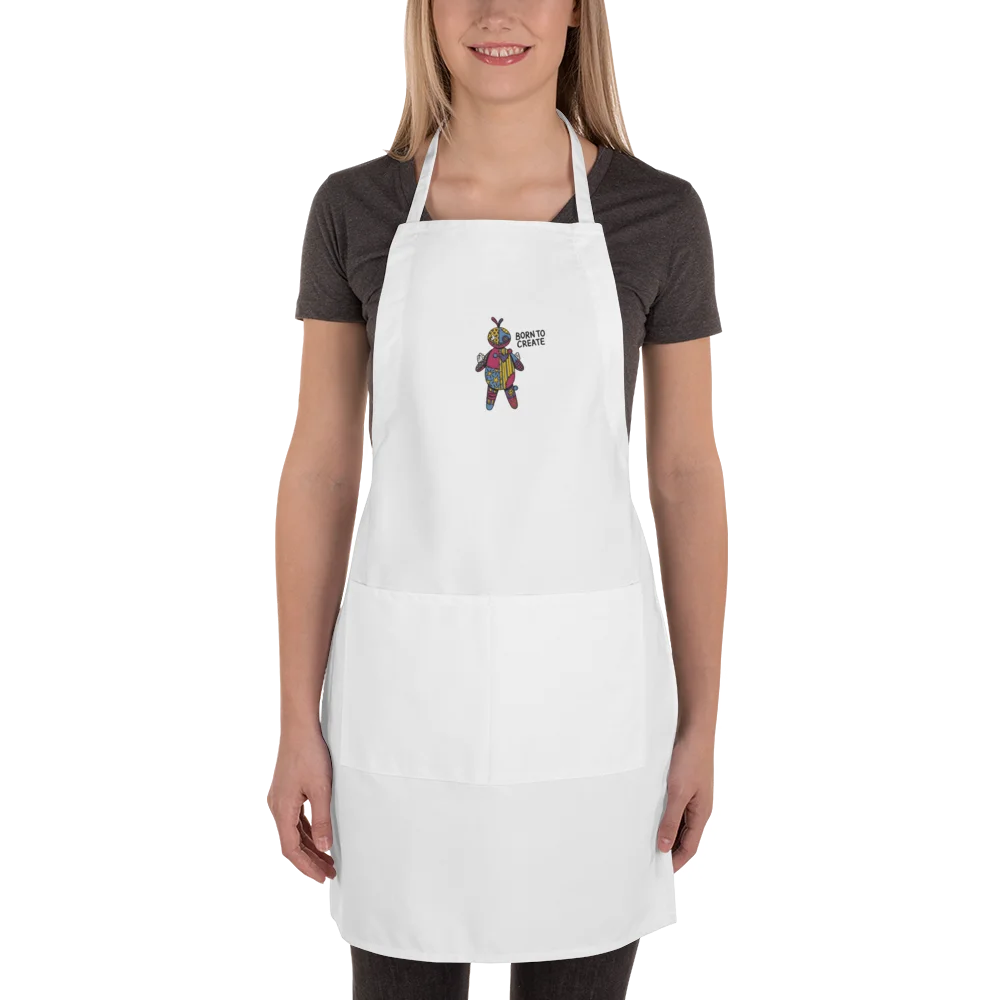Voodoo Doll Embroidered Apron product image (2)