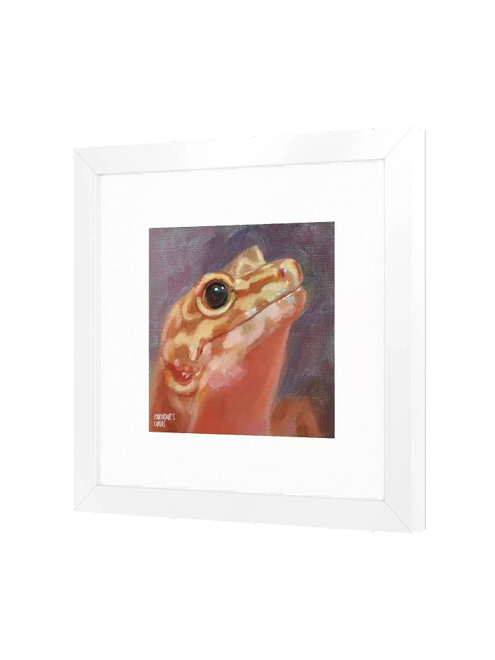 Framed Leopard Gecko Print - Painted Live 3/2/2026 product image (4)