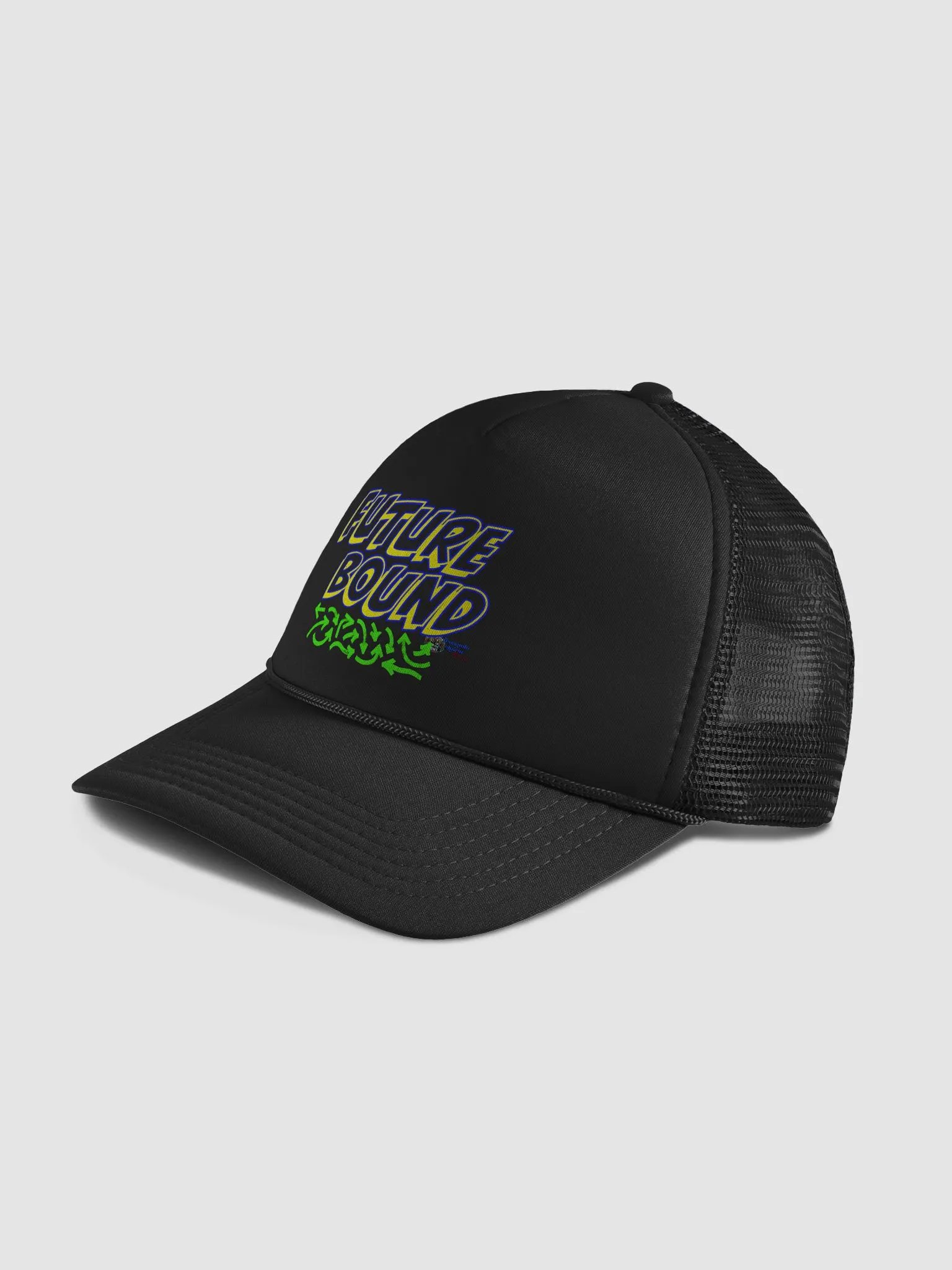 "Future Bound Forward" Trucker Hat - Tranquilo Quieto Brand product image (4)