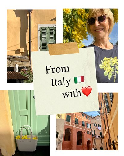 From early spring Liguria, Italy… 
 
#amore #flowers  #dolcevita #italianspirit #mimosasunday