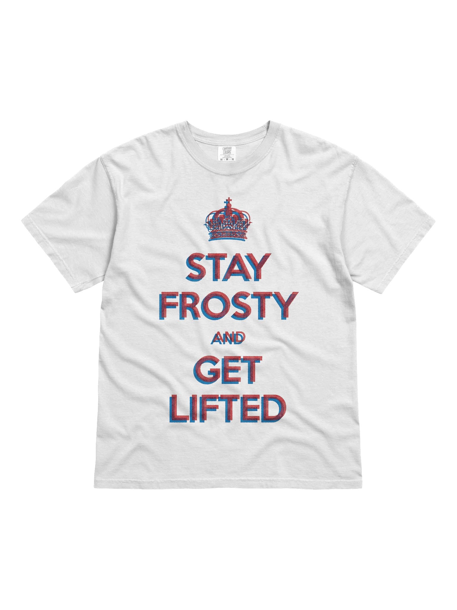 Stay Frosty & Get Lifted: Regal Poster Overtone Tee product image (1)