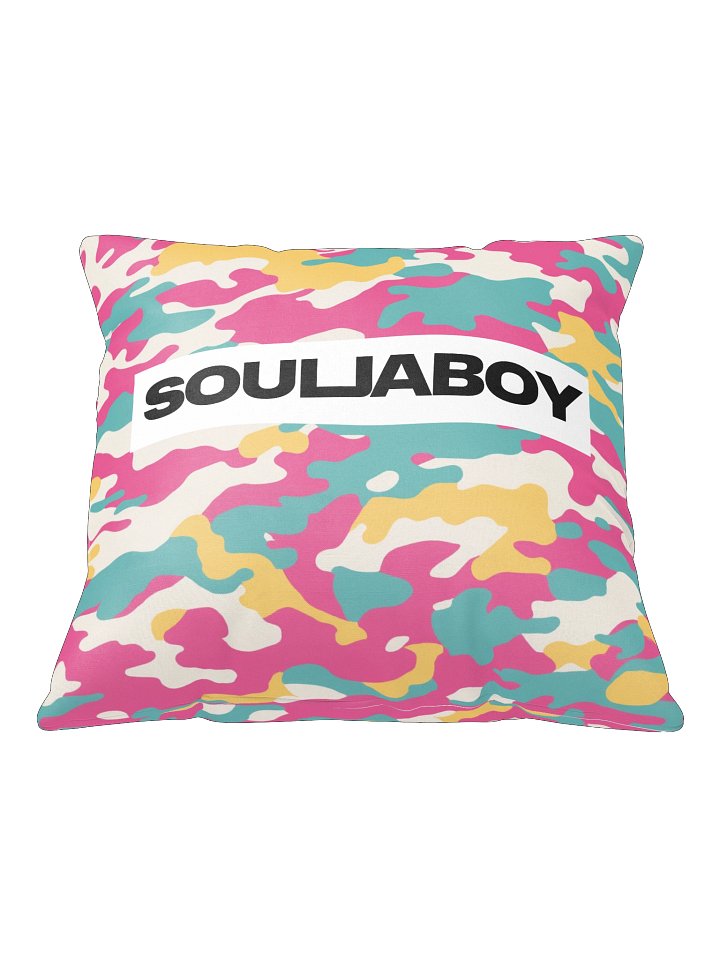 SOULJABOYDRIPCO Camo Pillow product image (1)