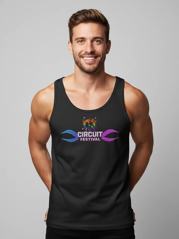 CQ CIRCUIT FESTIVAL – NEON RHYTHM PARTY TANK product image (1)