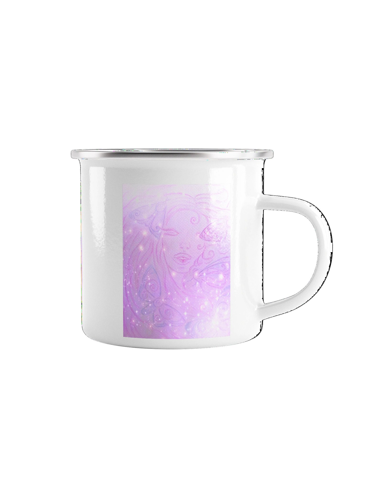 Butterfly Dream Enamel Mug product image (1)