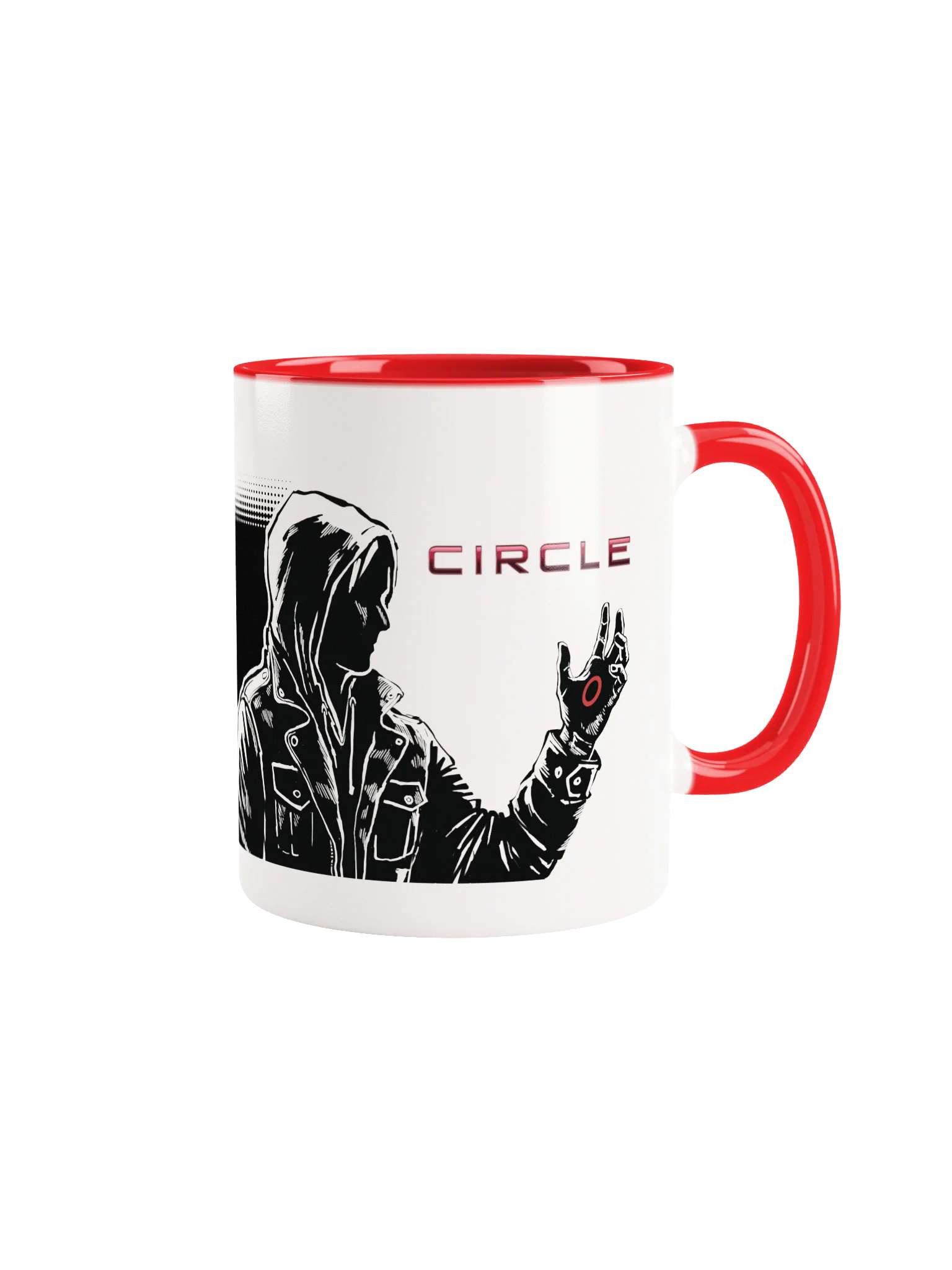 CIRCLE: "Cast Your Vote!" Red Coffee Mug product image (1)