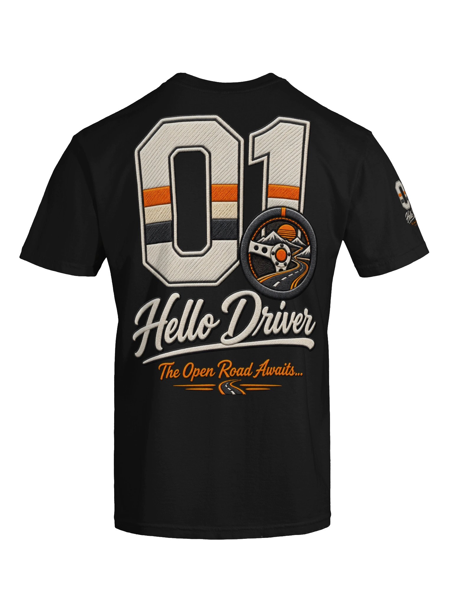 Hello Driver – Vintage Open Road Car T-Shirt product image (1)