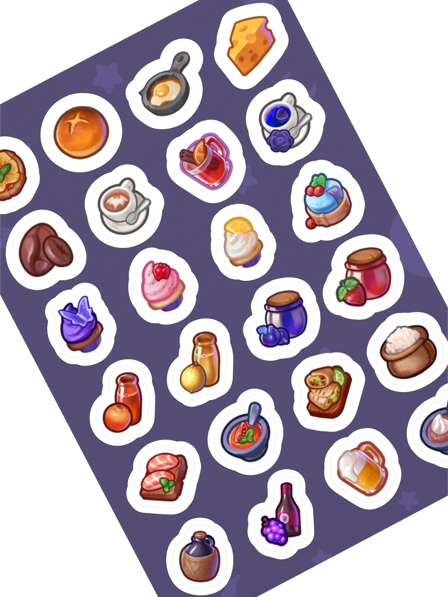 Snacks Sticker Sheet product image (1)