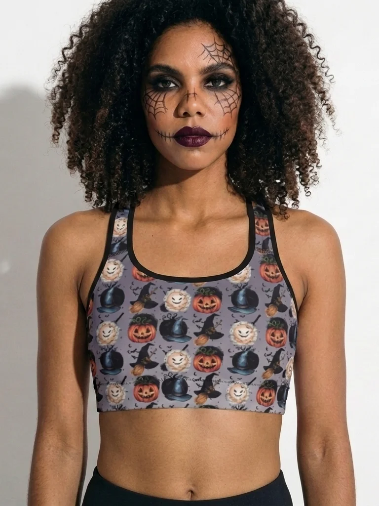 Spooky Elegance-Halloween edition-sports top product image (1)