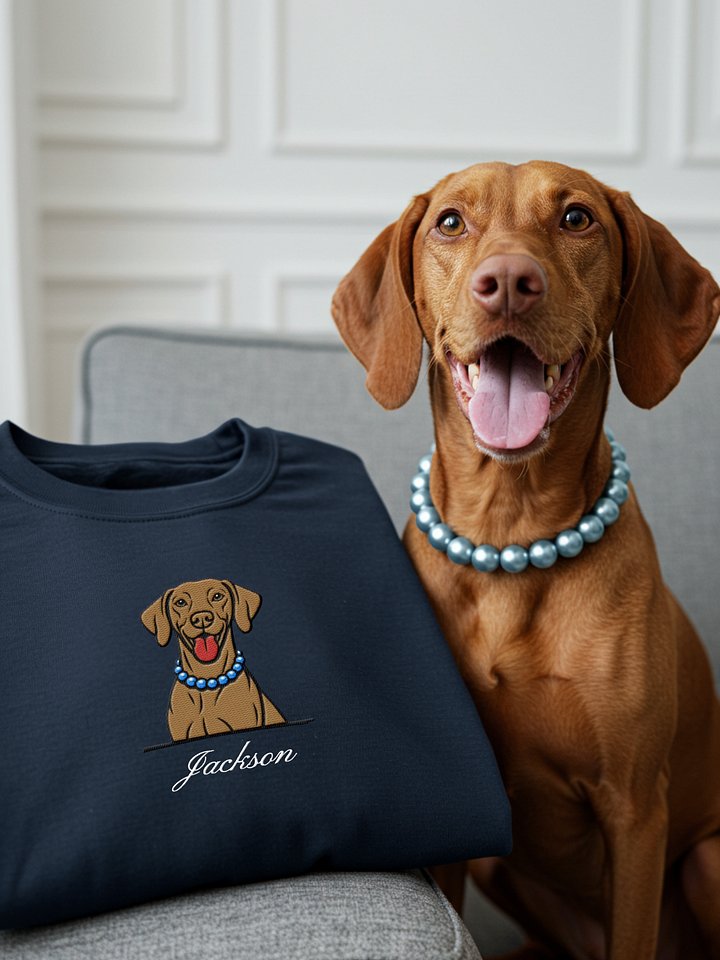 YOUR VIZSLA! / EMBROIDERED SWEATSHIRT product image (1)