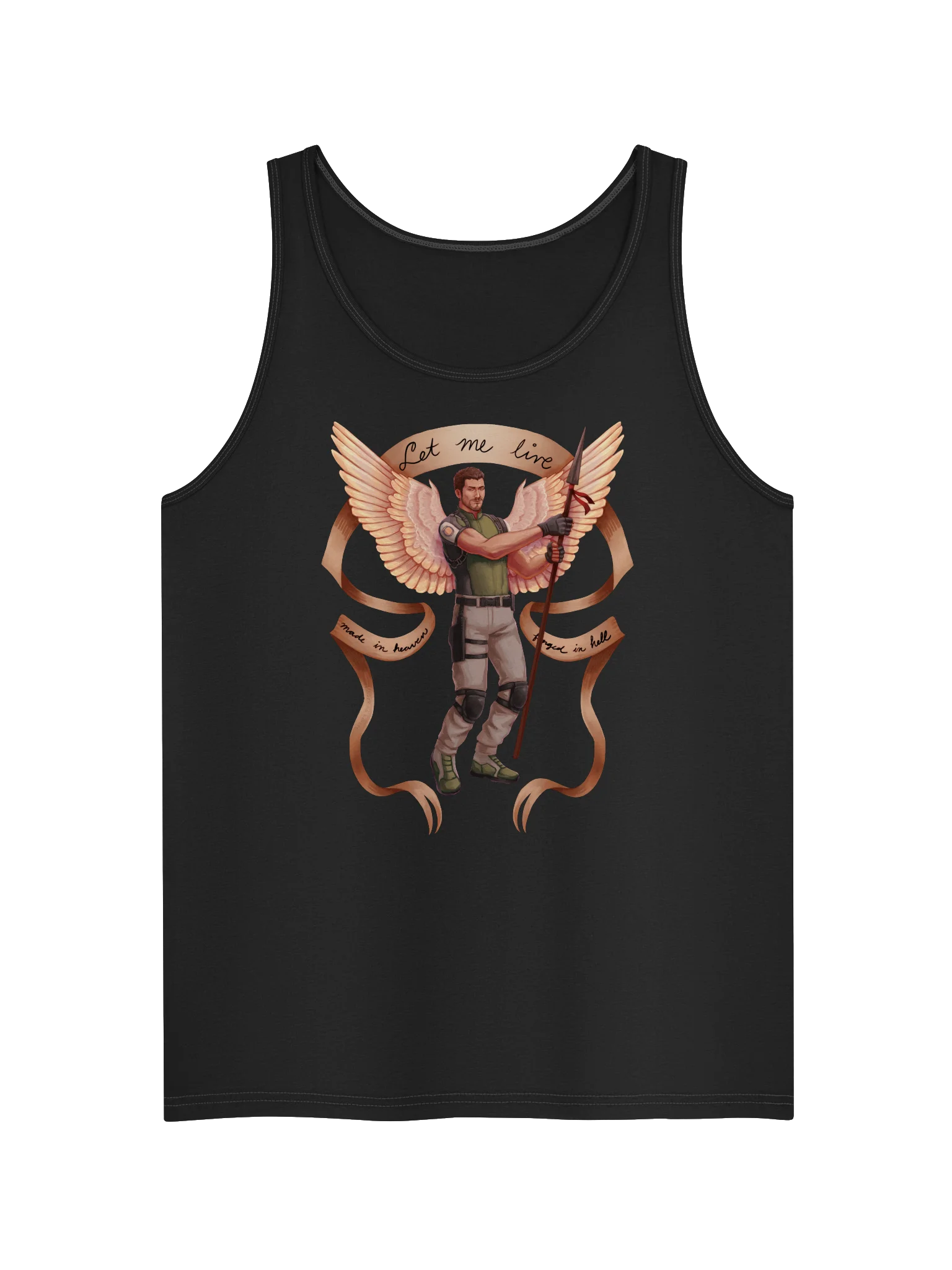 Let Me Live Chris Jersey Tank product image (1)