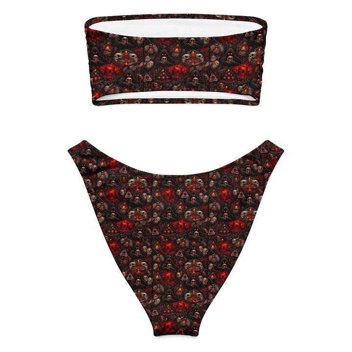 Ethereal Symmetry Bandeau Bikini Set product image (2)