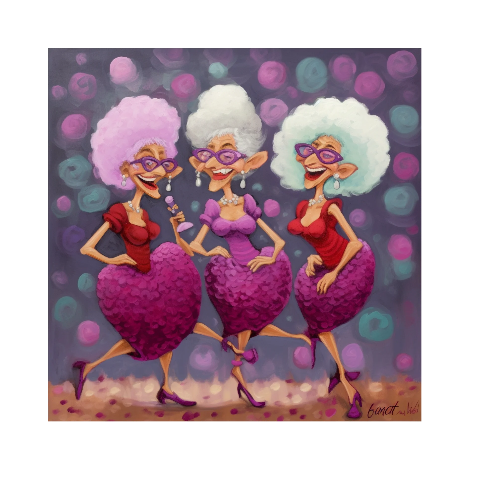 Trio of Pink Ladies product image (3)