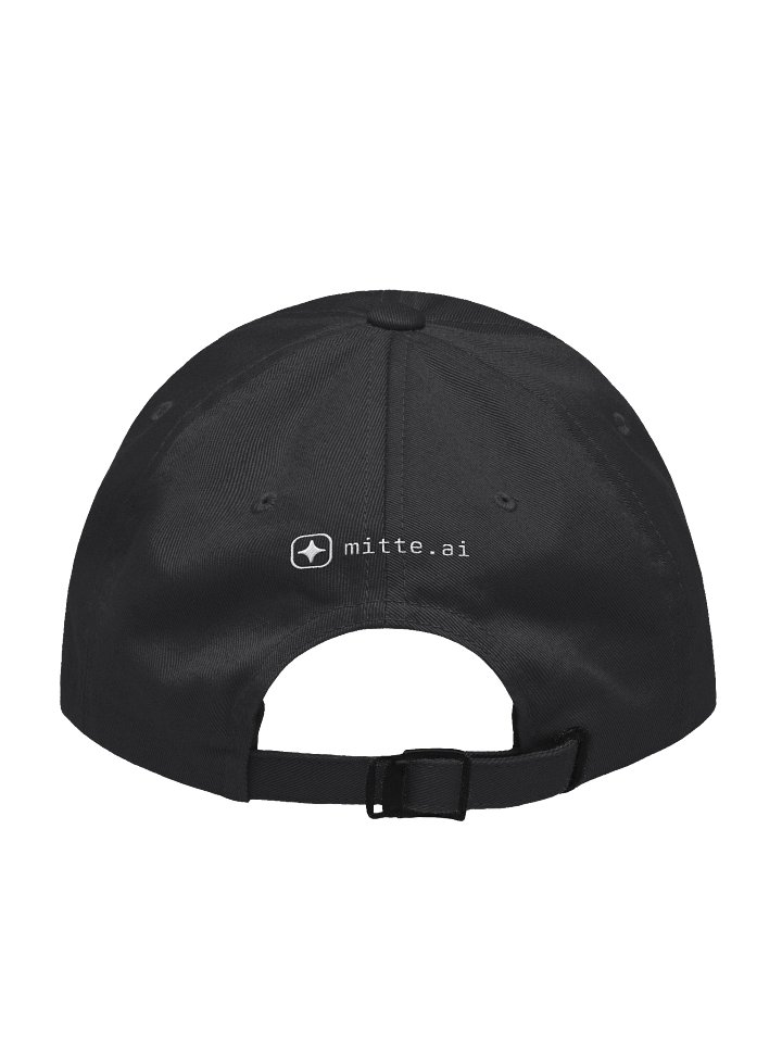 mitte.ai official embroidered hat - 100% cotton product image (2)