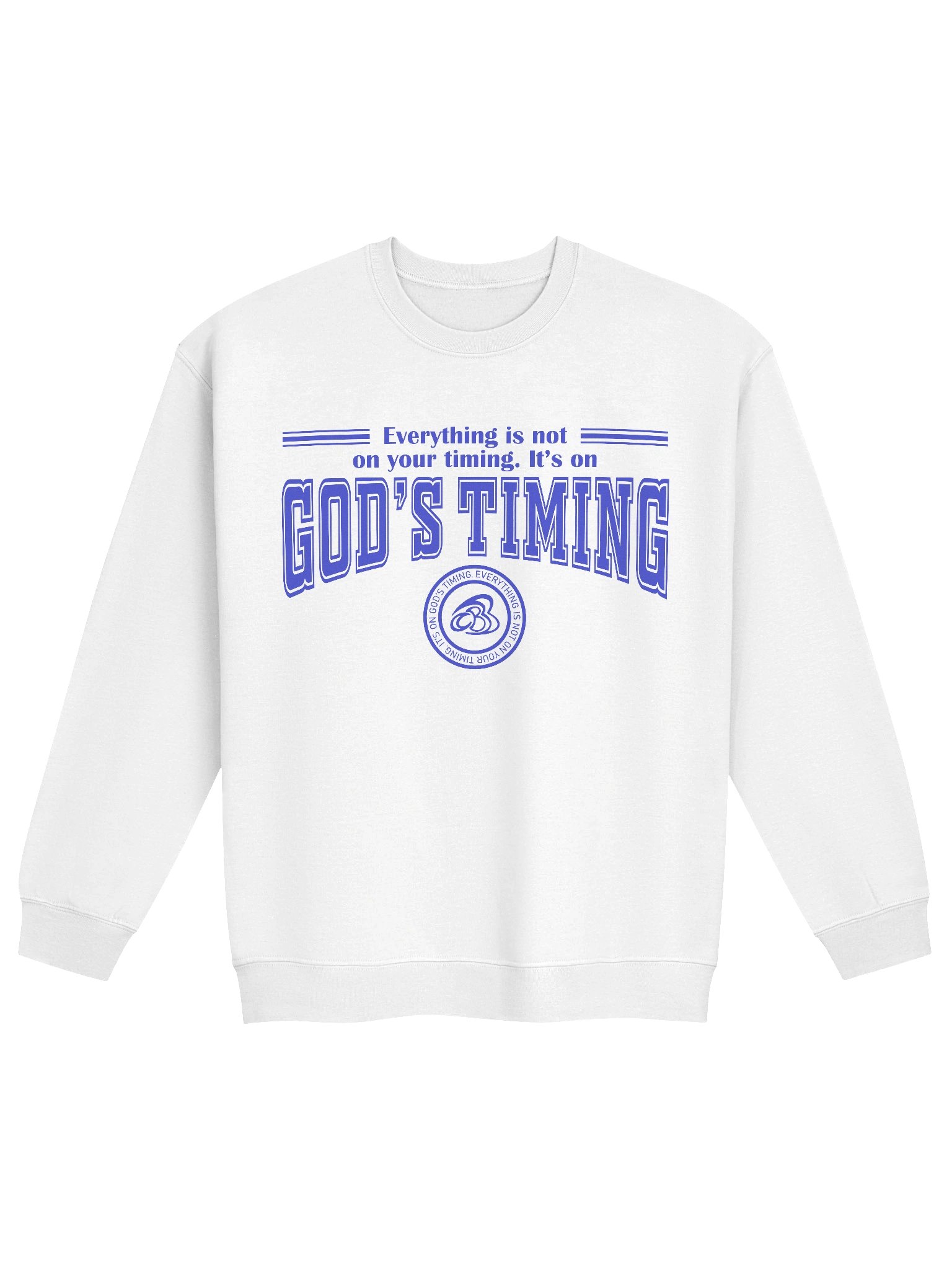 God's Timing Crewneck product image (1)