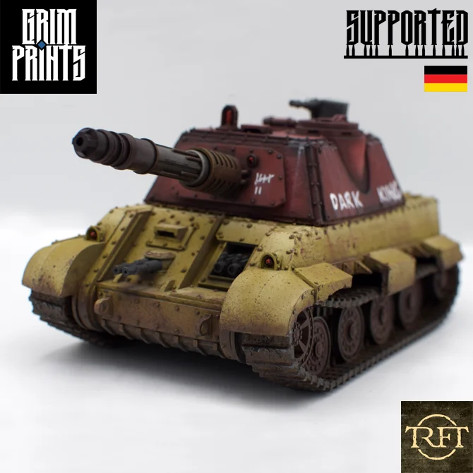Grim Jagdtiger II Heavy Tank Destroyer STLs product image (1)