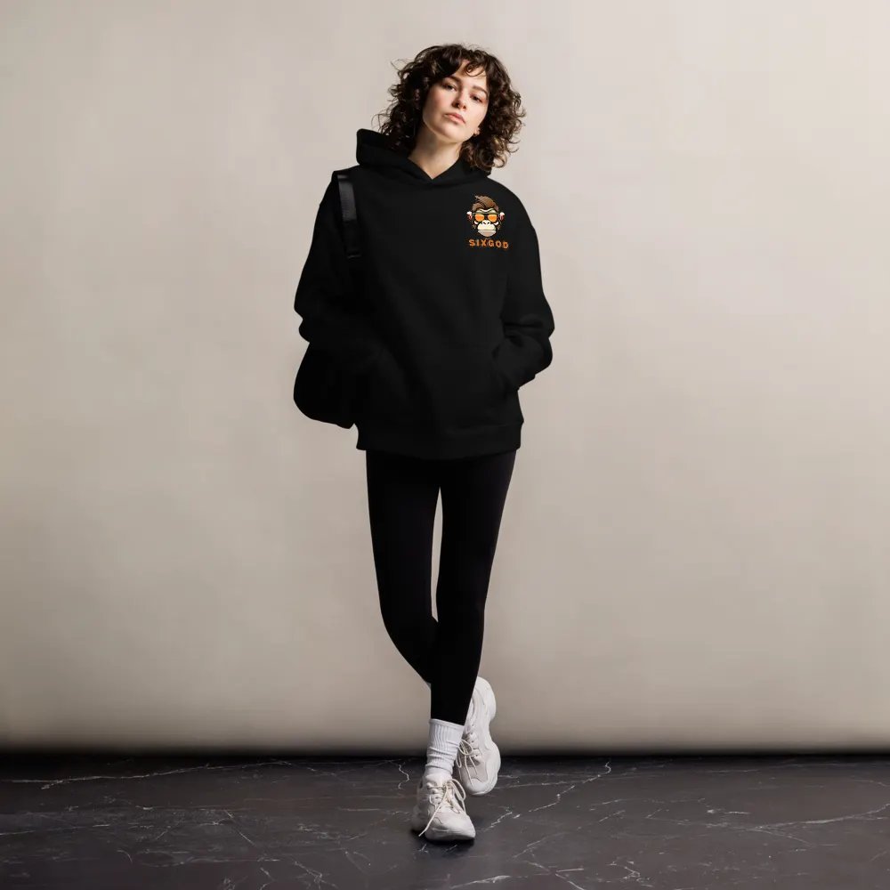 Reflective Monkey Oversized Hoodie product image (8)