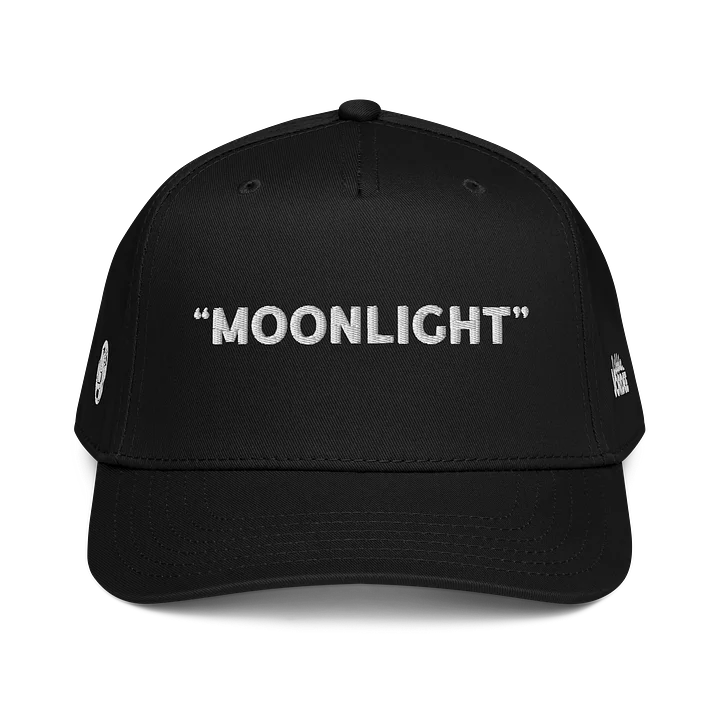 “Moonlight" Two Tone Baseball Cap in Black product image (1)