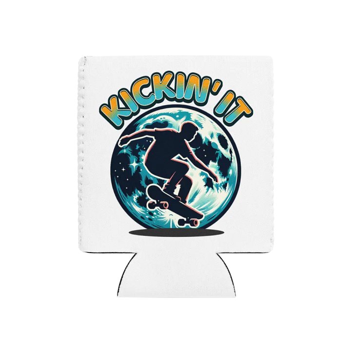 Kickin It Skaterboarder Lunar Kick Can Cooler product image (1)