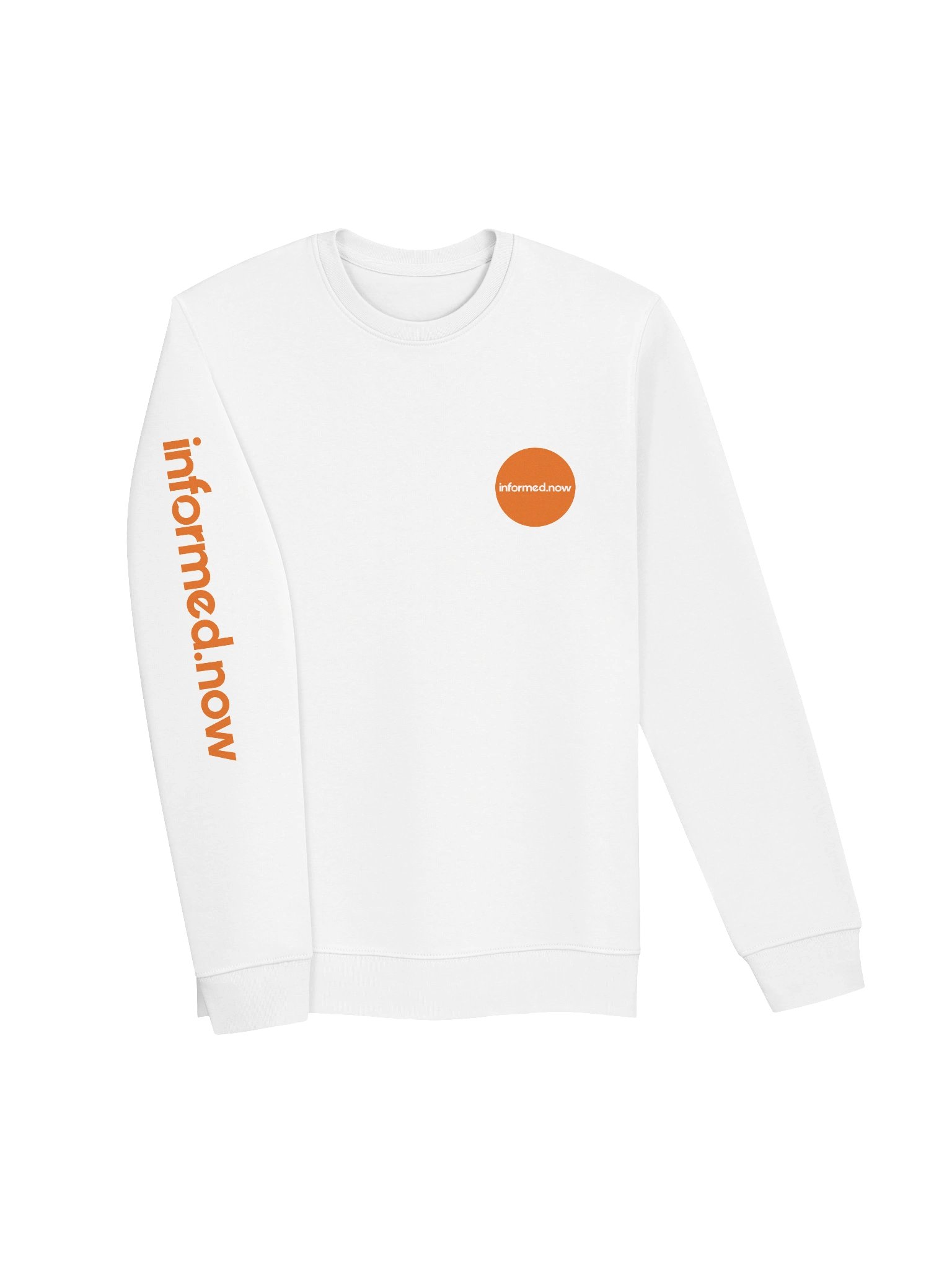 informed.now Eco Sweatshirt (White) product image (1)