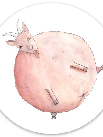 Gorb Round Sticker product image (1)