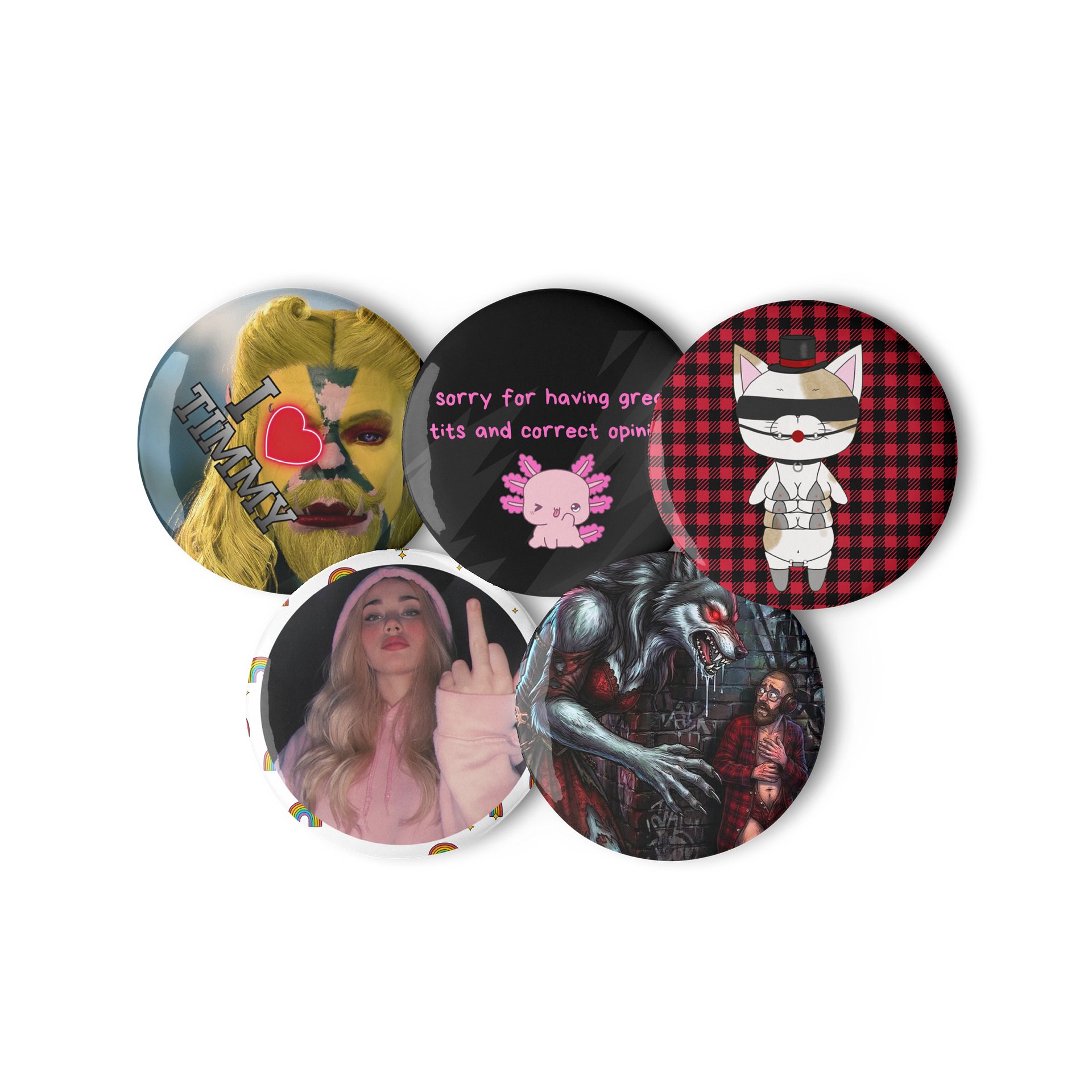 The Abomination Button Set product image (2)