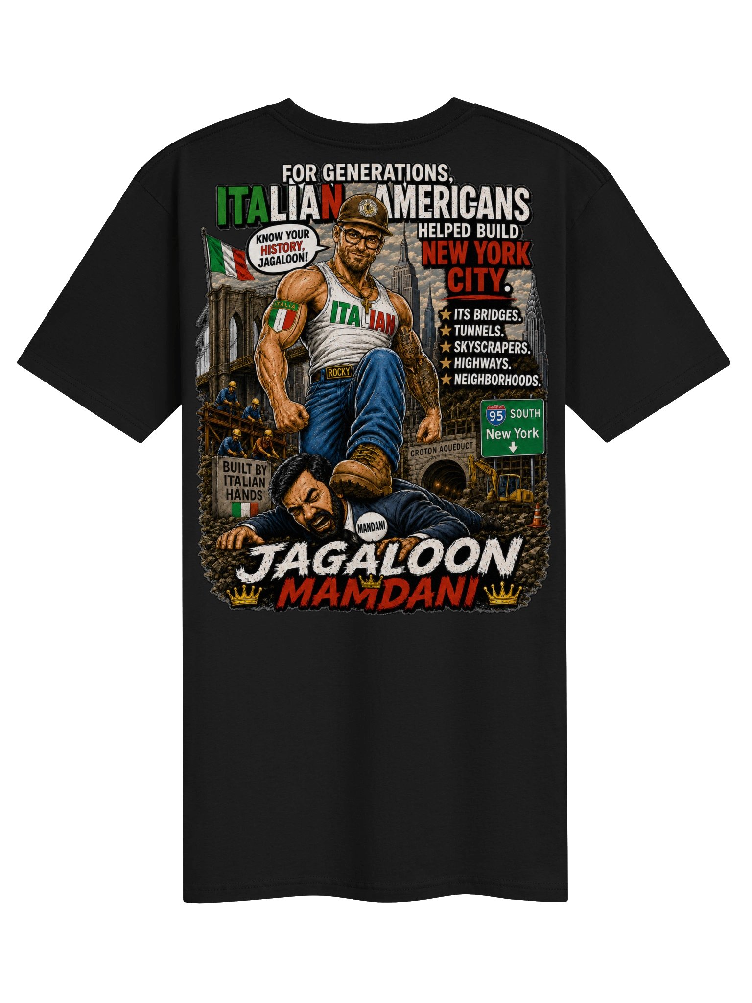 Italian Hands Built New York Premium T-Shirt product image (8)