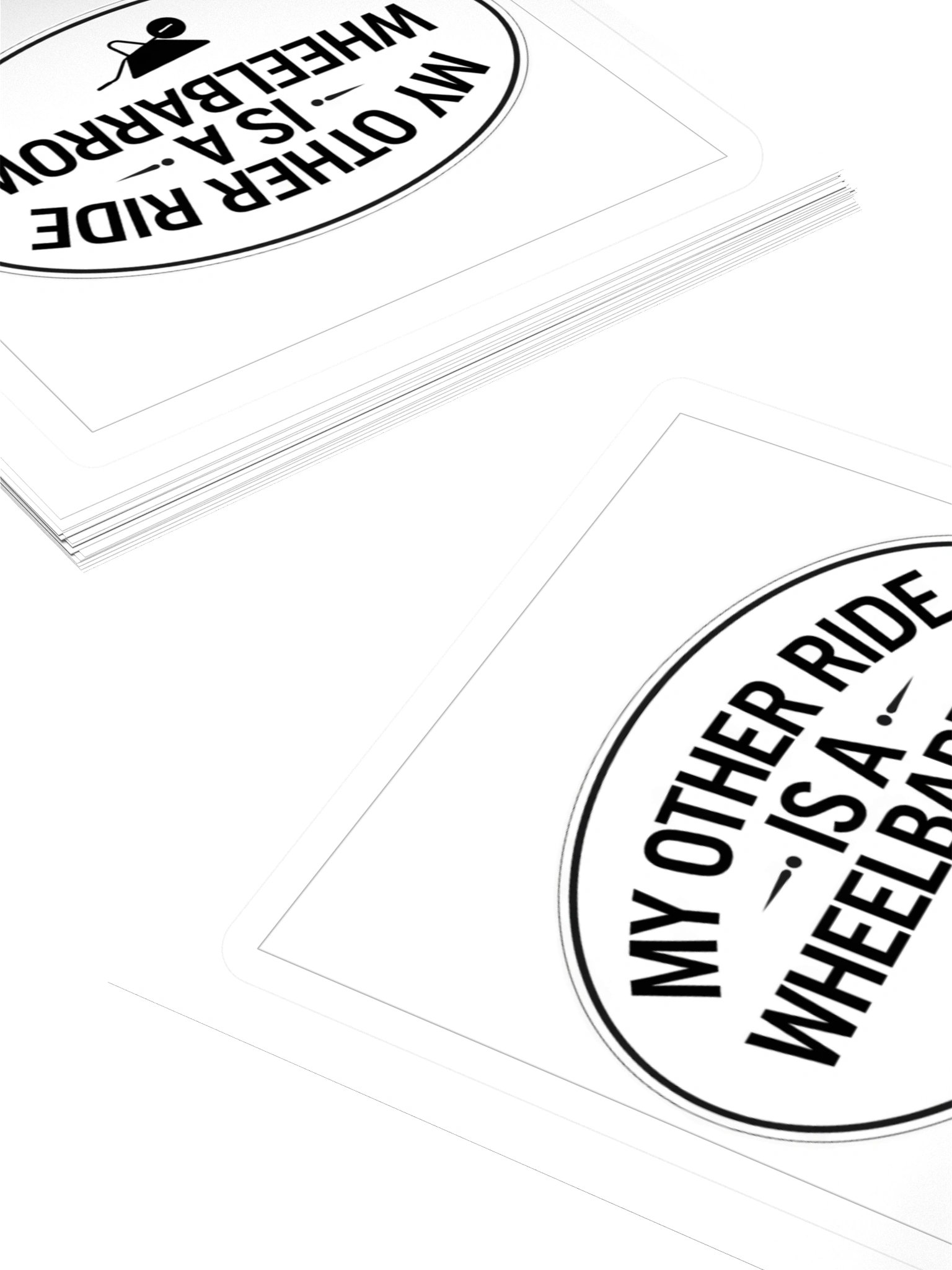 My Other Ride Is a Wheelbarrow — Sticker product image (4)
