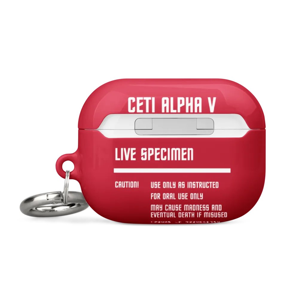 Ceti Eel Caution Label AirPods case product image (3)