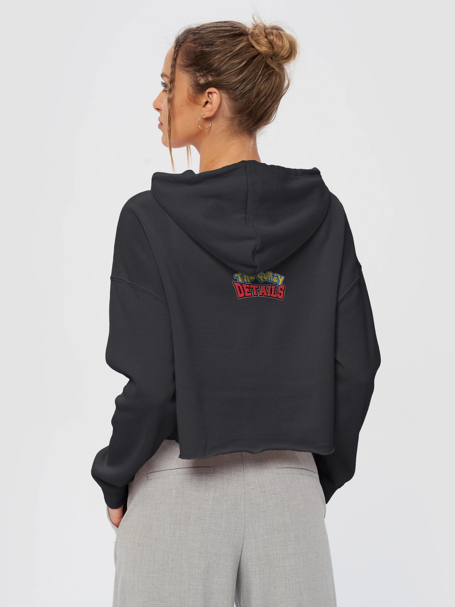 One-Hit K.O. Let's Go! - Independent Trading Co. Women’s Lightweight Cropped Hoodie product image (4)