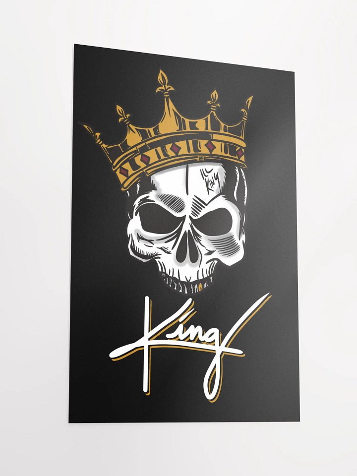 King Poster (Black) product image (2)