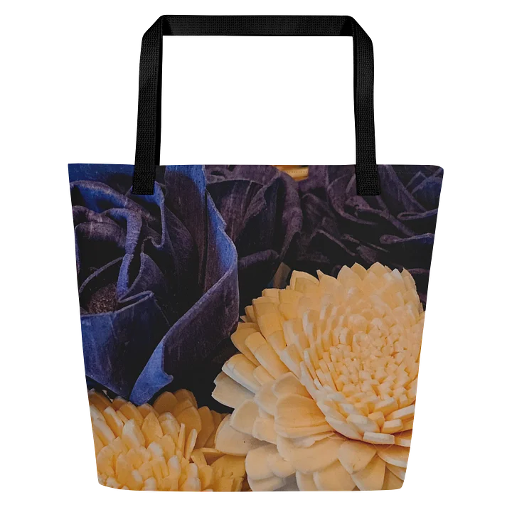 Wooden Flowers Tote Bag product image (1)