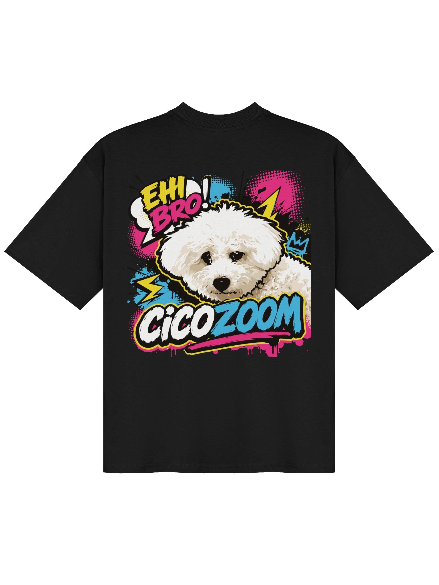 T-Shirt Oversized Cicozoom "Ehi Bro!" – Superior product image (6)