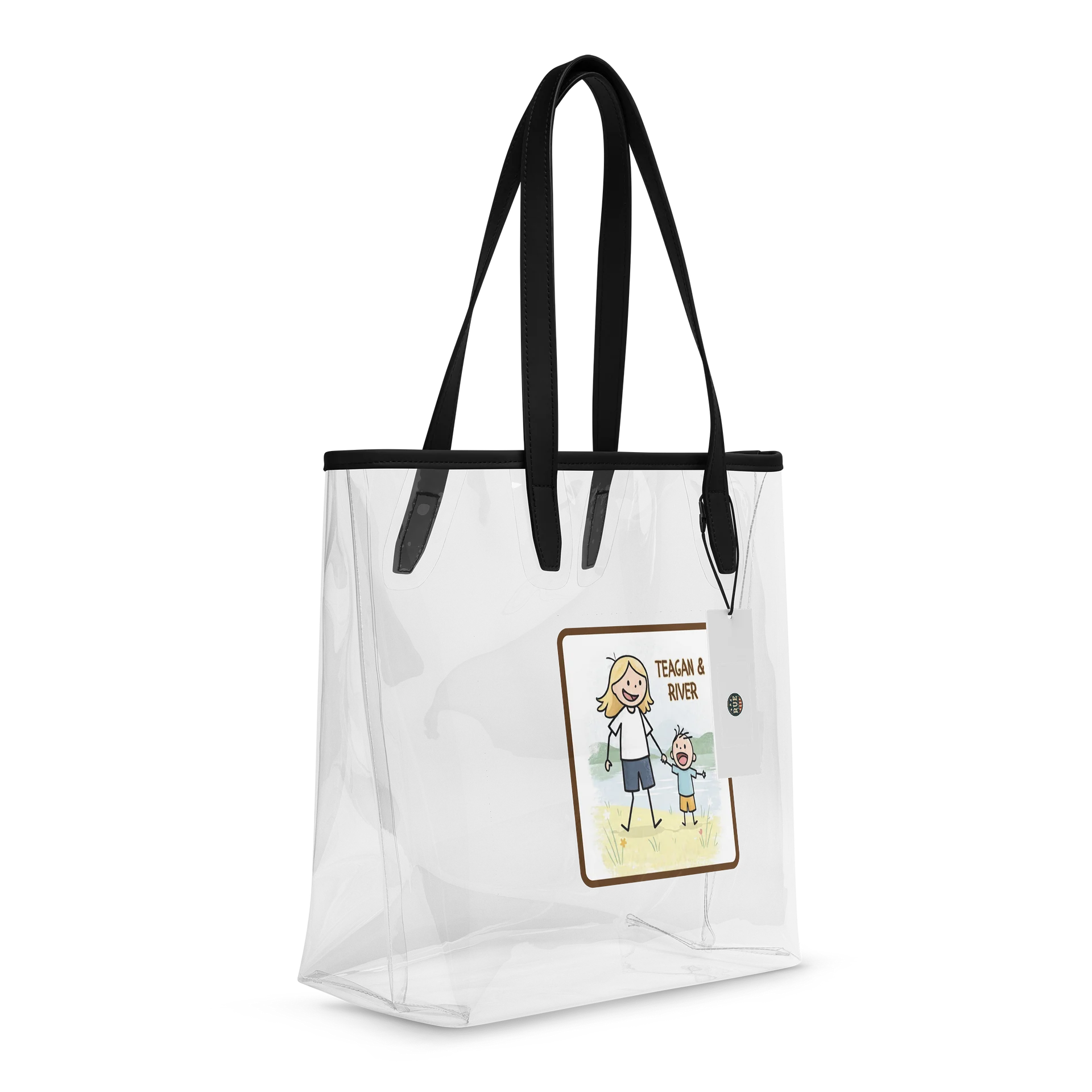 Teagan & River Clear Tote Bag product image (6)