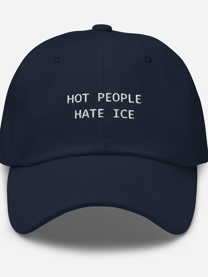 Hot People Hate Ice Dad Hat product image (2)
