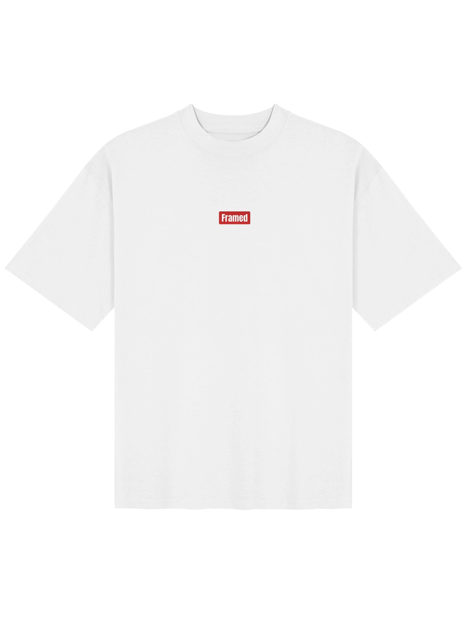 Framed Embroidered Logo Oversized T-Shirt product image (1)