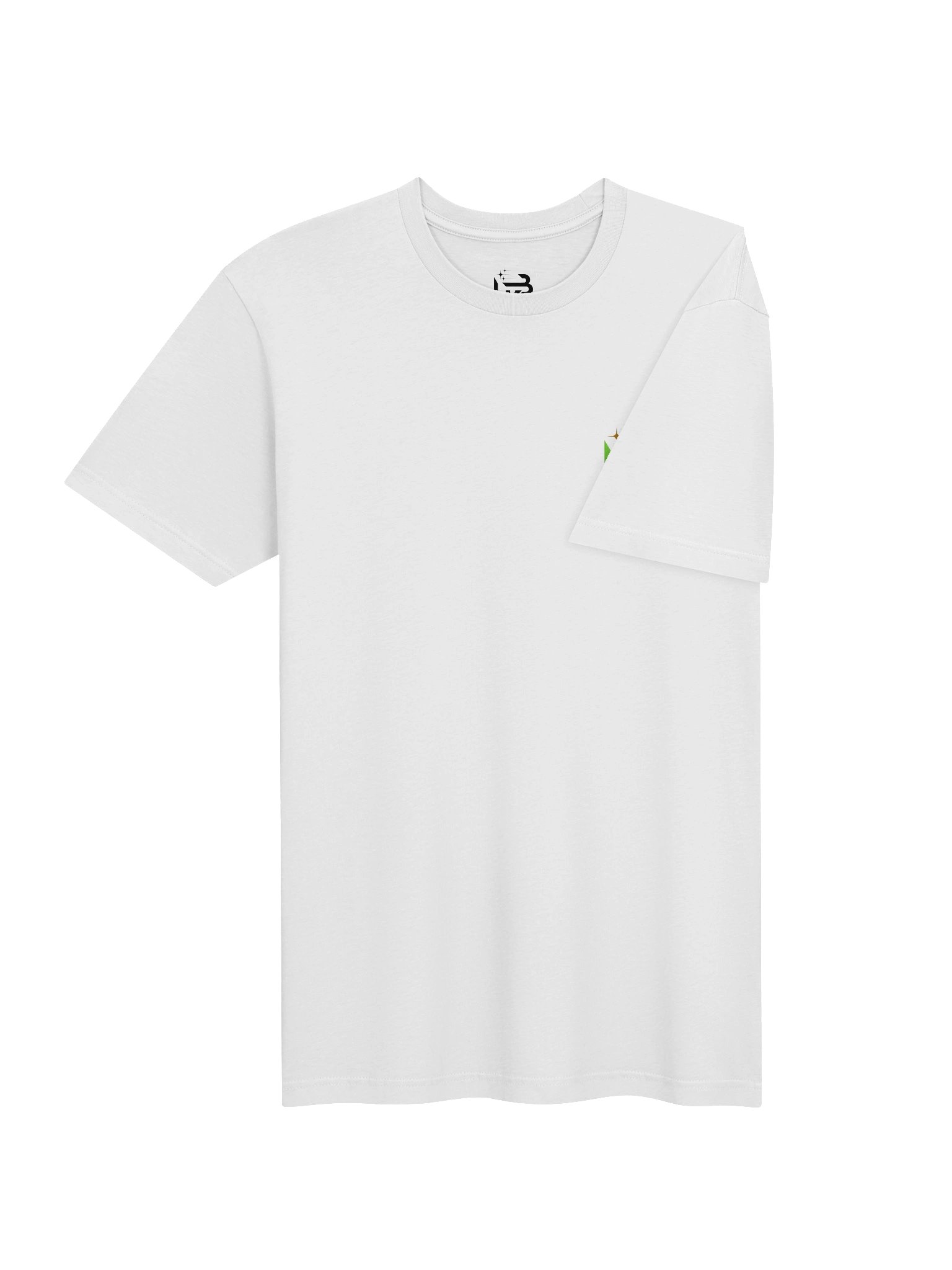 White & Green Supersoft T-Shirt product image (6)