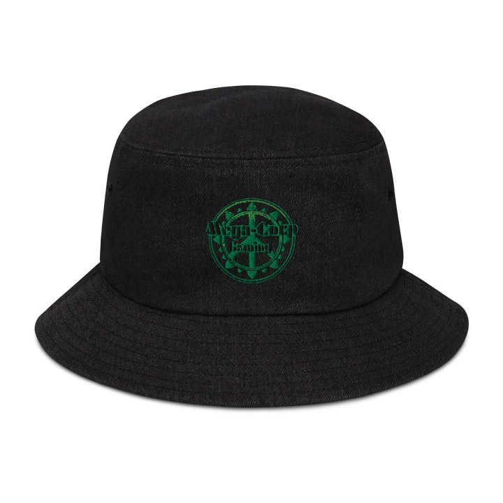 Mega-Corp Emblem Denim Bucket Hat product image (1)