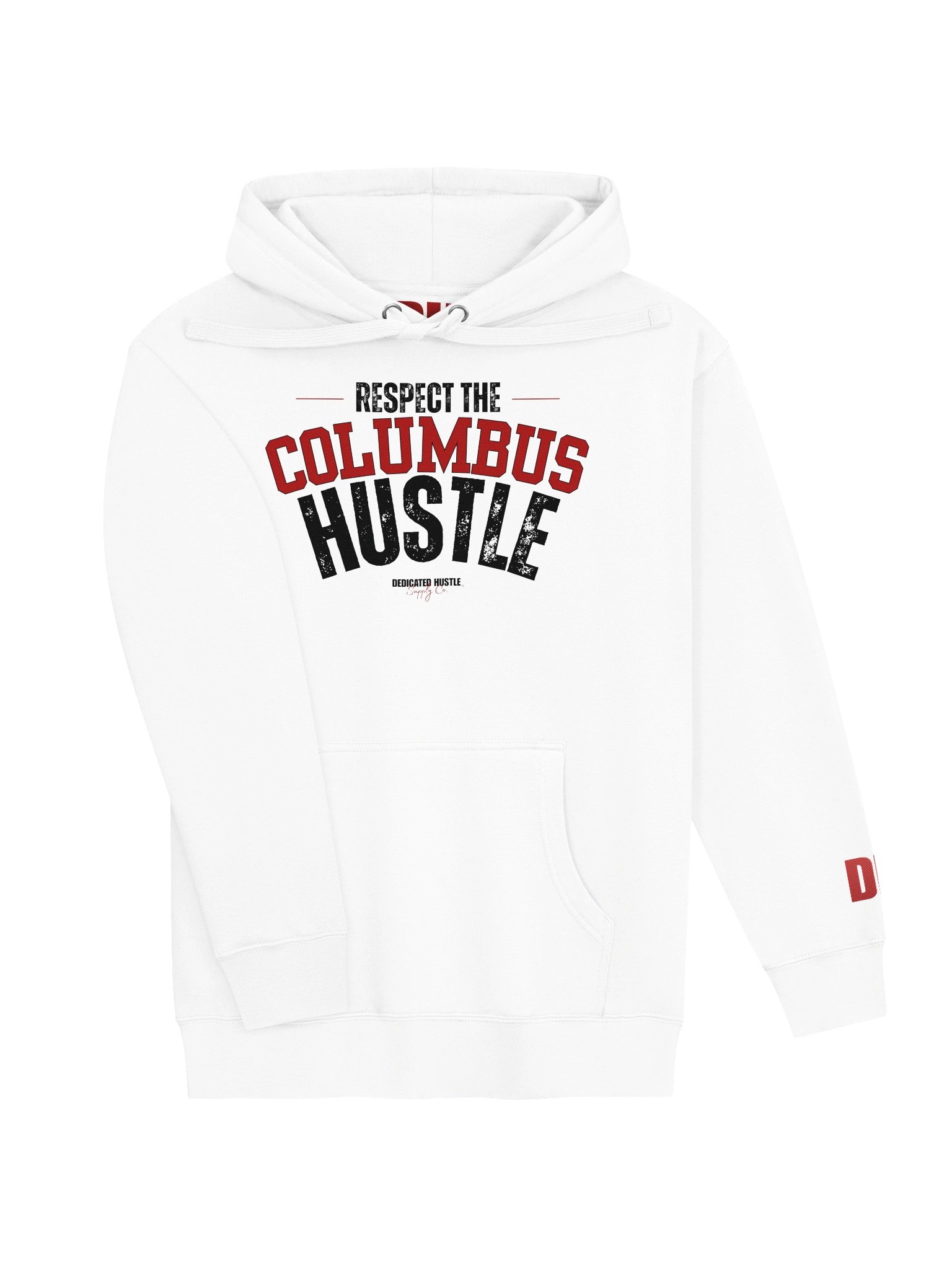 Respect The Columbus Hustle - Varsity Edition Hoodie | Light Colorways product image (3)